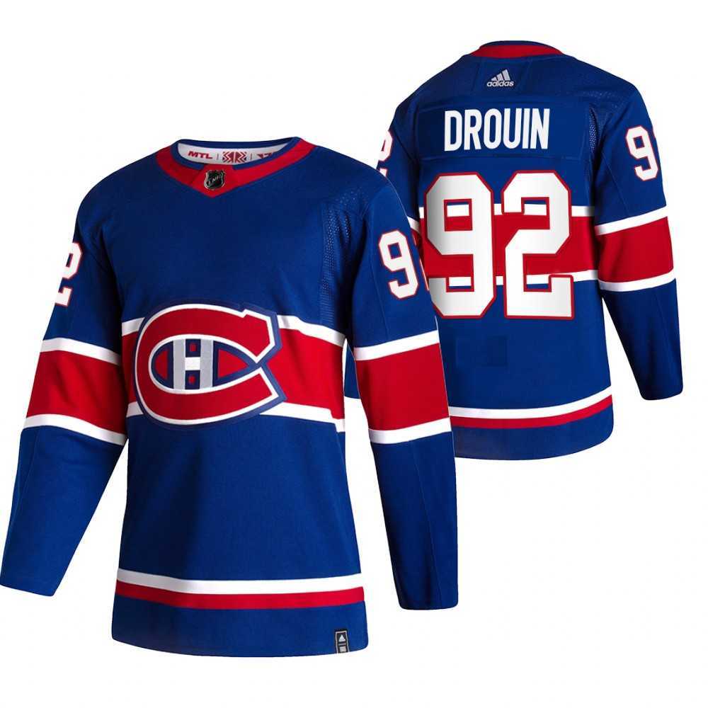Montreal Canadiens 92 Jonathan Drouin Blue Adidas 2020-21 Reverse Retro Alternate Jersey Dzhi,We sell and wholesale Montreal Canadiens 92 Jonathan Drouin Blue Adidas 2020-21 Reverse Retro Alternate Jersey Dzhi on line form chian!
